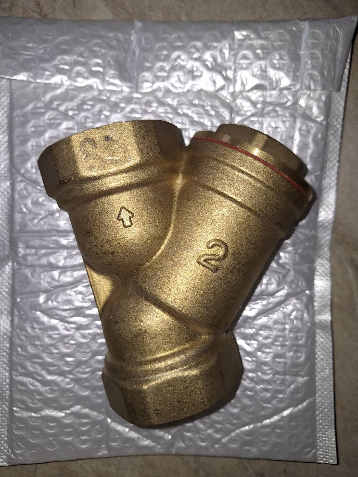 Продам шаровый кран valve brass и фильтр грубой очистки на 2 дюйма