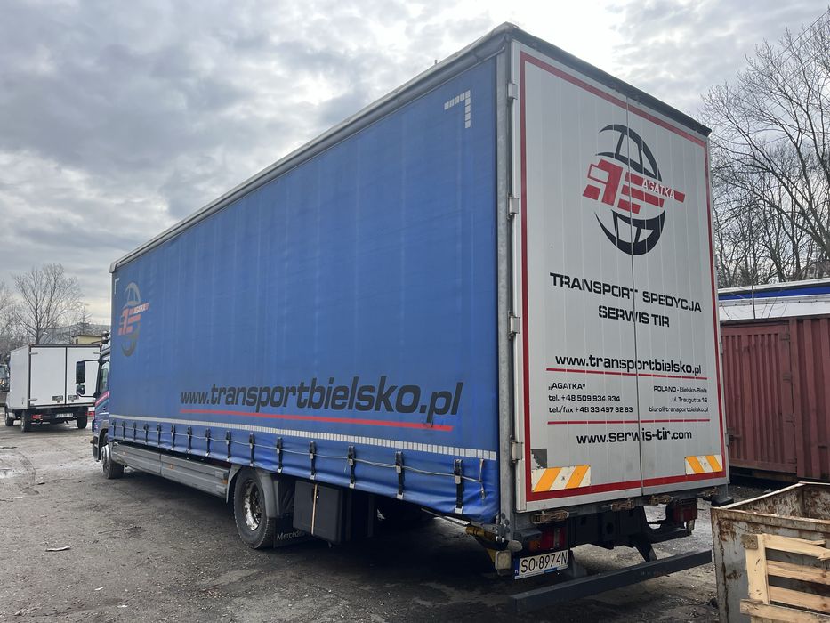 Mercedes Aego 1523/1528  Firana 23 palety, otwierany dach