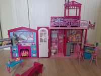 Domek dla lalek Barbie, oryginalny + Rower gratis