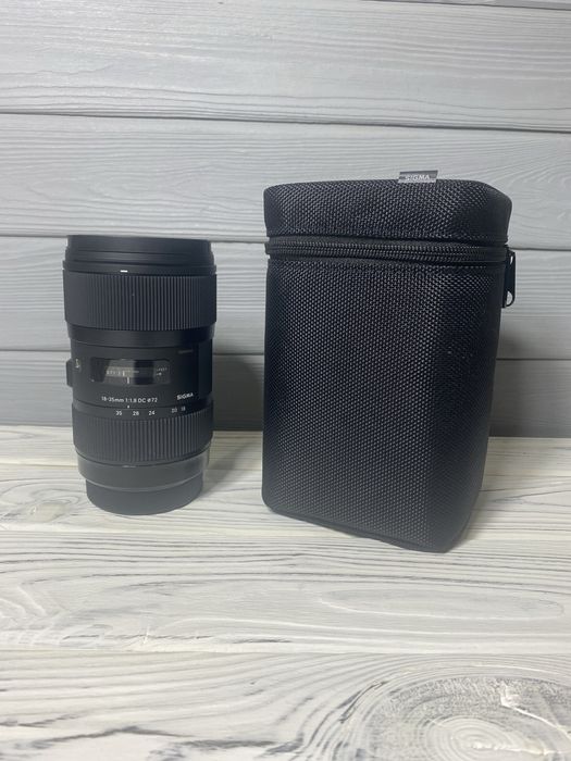 Объектив Sigma 18-35mm f/1.8 DC HSM ART для Canon