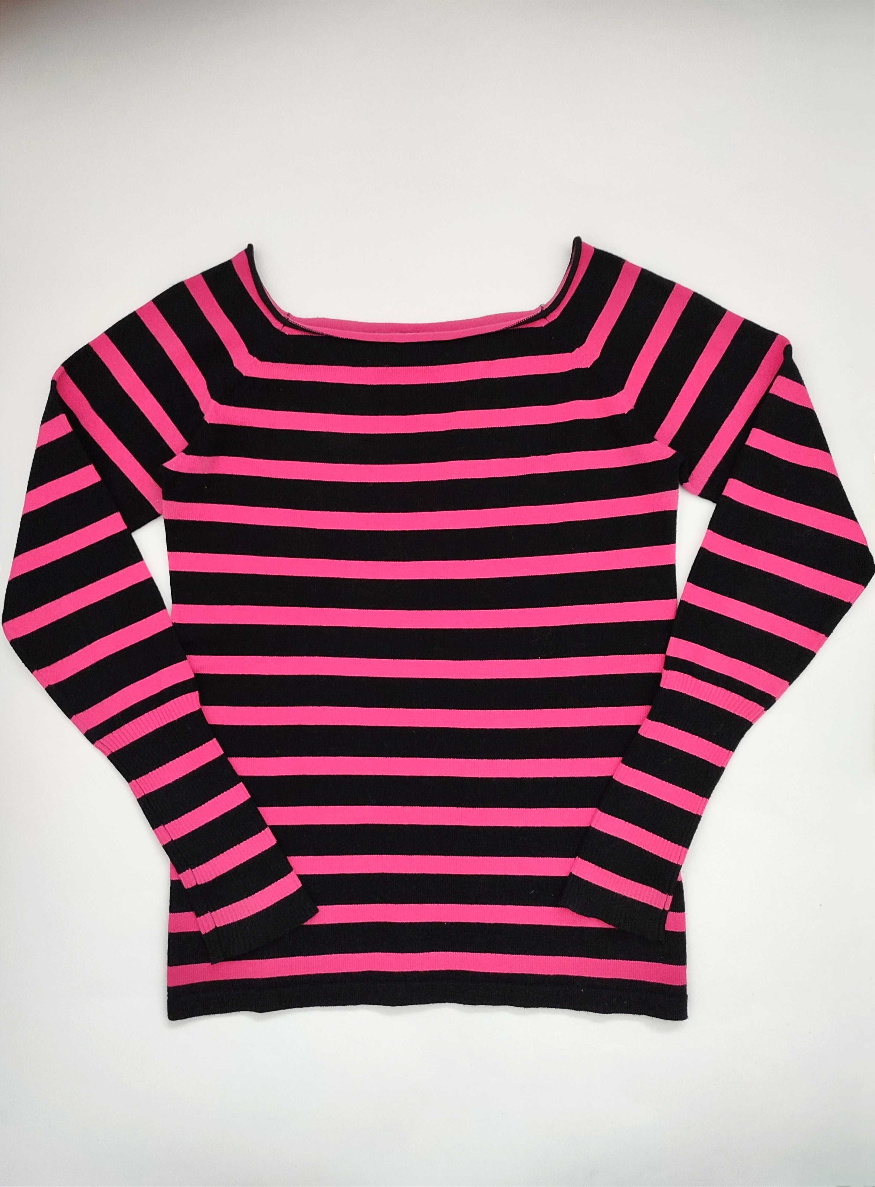 Fishbone sweter w paski S kawaii emo punk gothic lolita