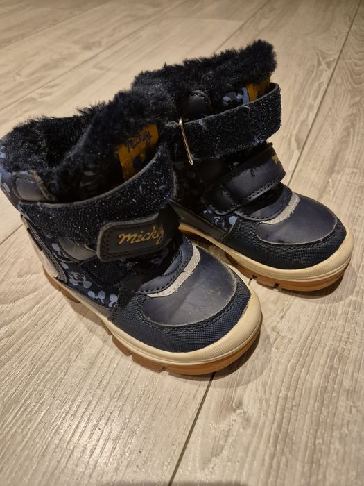 Buty zimowe chłopięce rozmiar 25 Cool Club Myszka Micky