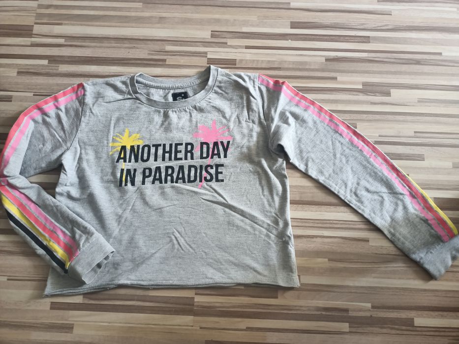 Cienka krótka bluza Sinsay rozmiar 34