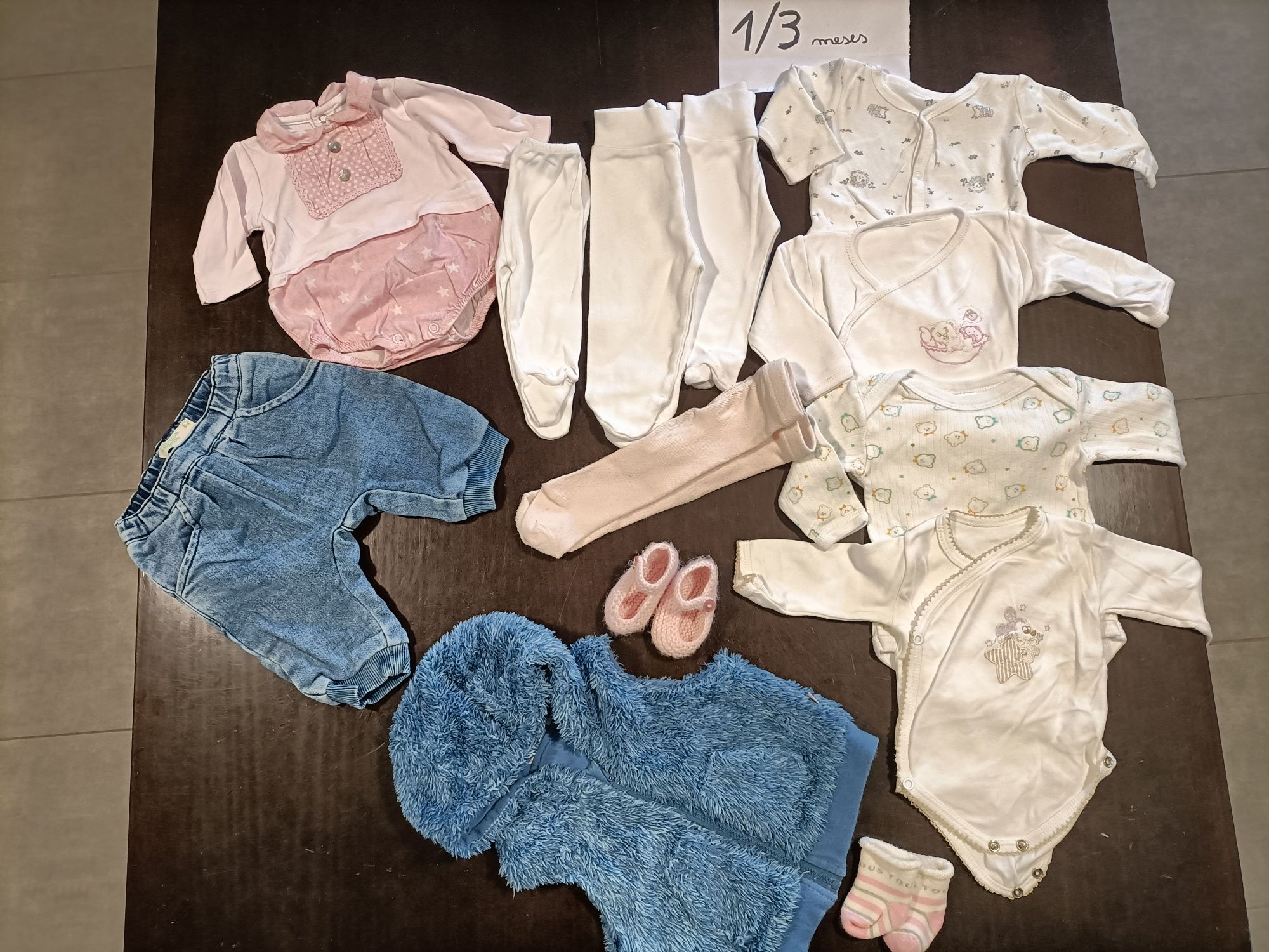 Roupa para bebé menina 1/3 meses