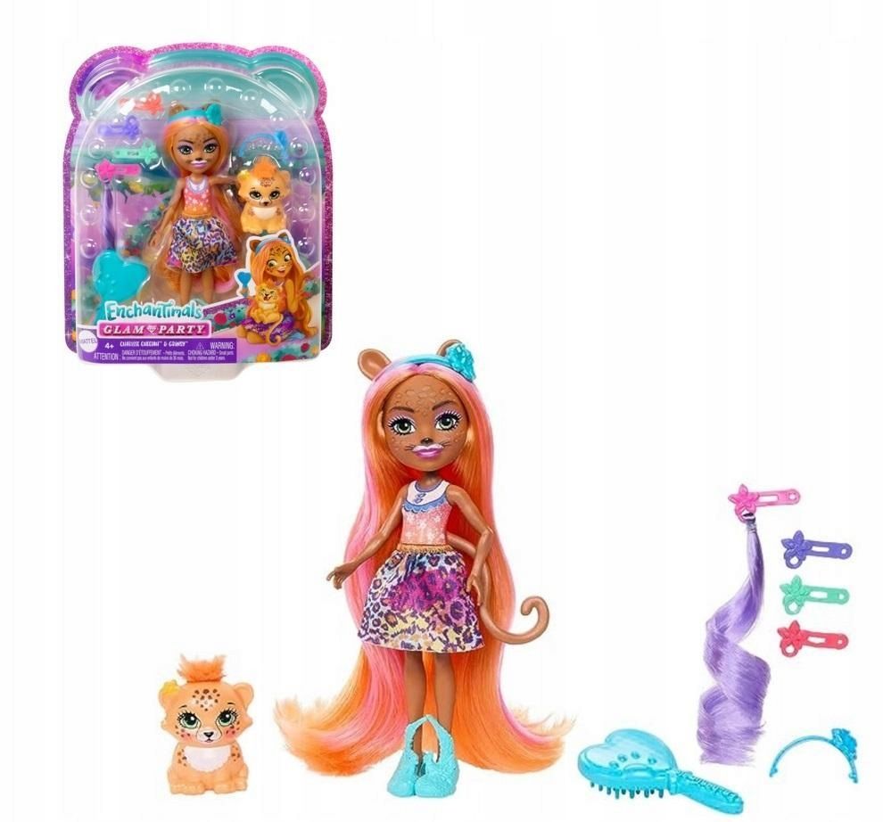 Enchantimals. Lalka Deluxe Gepard Hnv30, Mattel