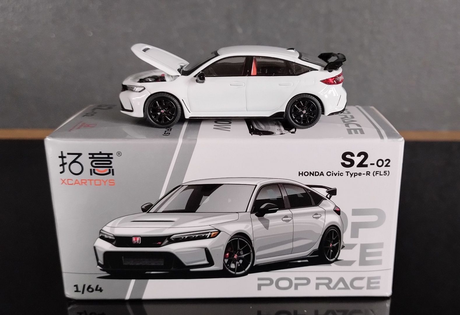 Pop Race 1:64 Honda Civic Type R