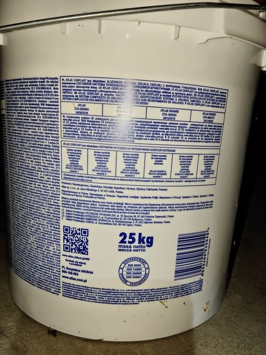 Podkładowa masa tynkarska Cerplast Atlas
