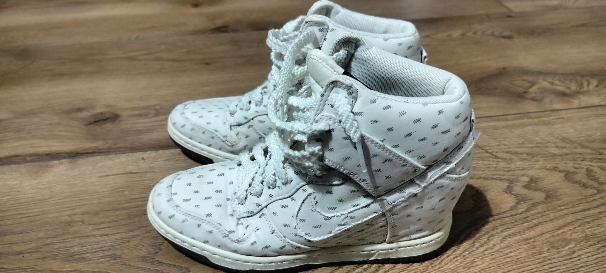 Nike Wmns Dunk Sky High Print 'Sail'