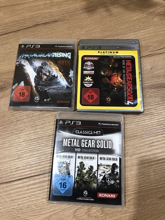 Zestaw Metal Gear Solid PS3. Super stan, komplet