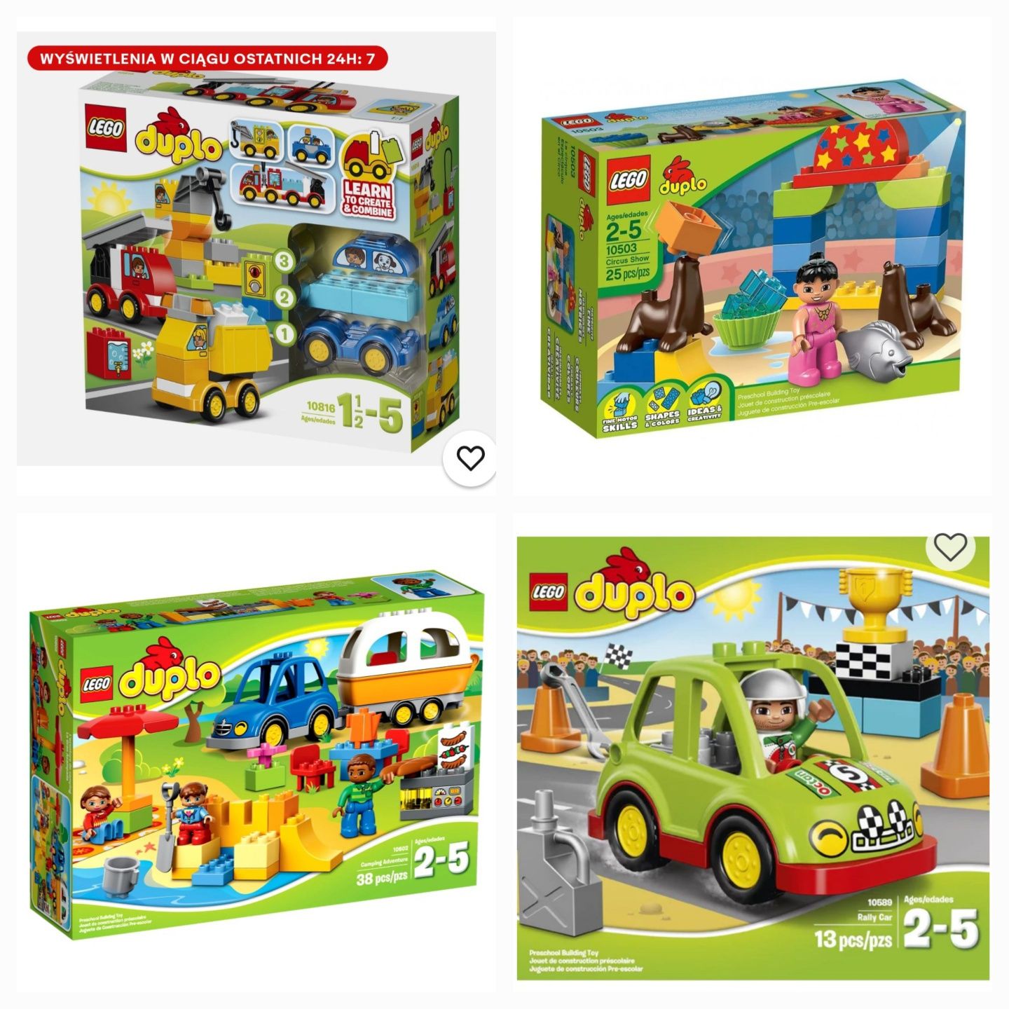 Lego Duplo mega zestaw