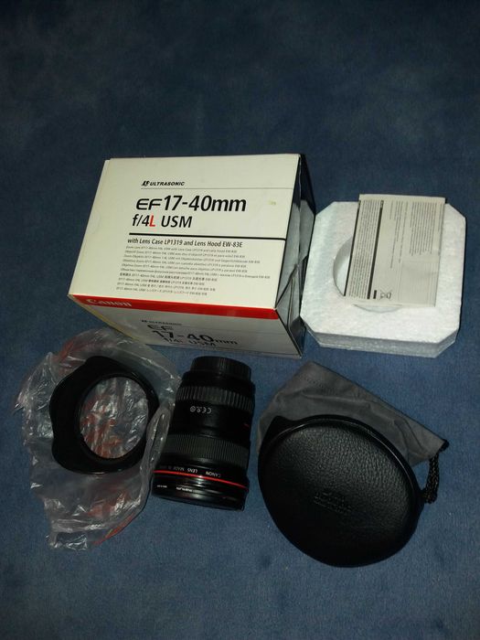 Canon obiektyw 17 - 40/4 L USM