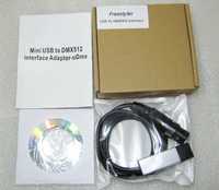 USB DMX 512 FreeStyler контроллер uDMX512 пульт управлением светом QLC