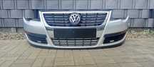 Zderzak Przód VW Passat B6 LA7W Srebrny Zderzak Przedni Passat B6