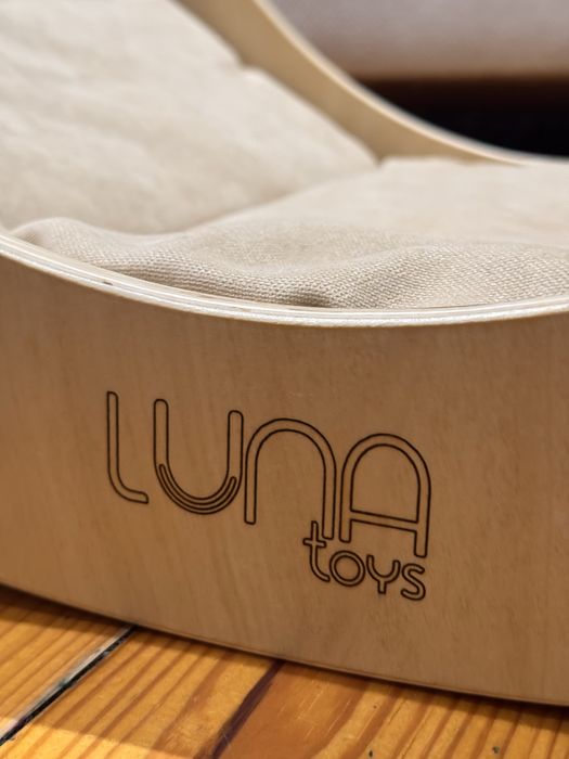 Деревяна качалка smile