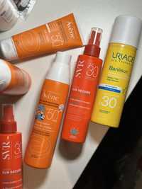 spf uriage svr avene крем сонцезахисний