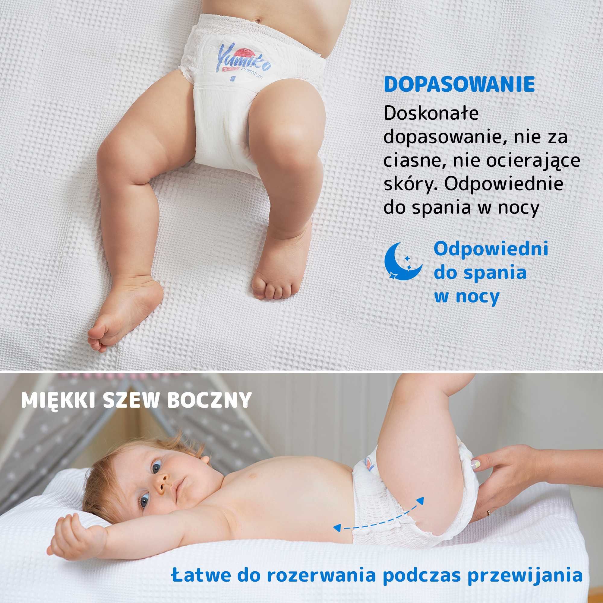 Pieluchy Tokisan Rozmiar 4(8-13Kg)Pieluchomajtki Premium Pants 220 Szt