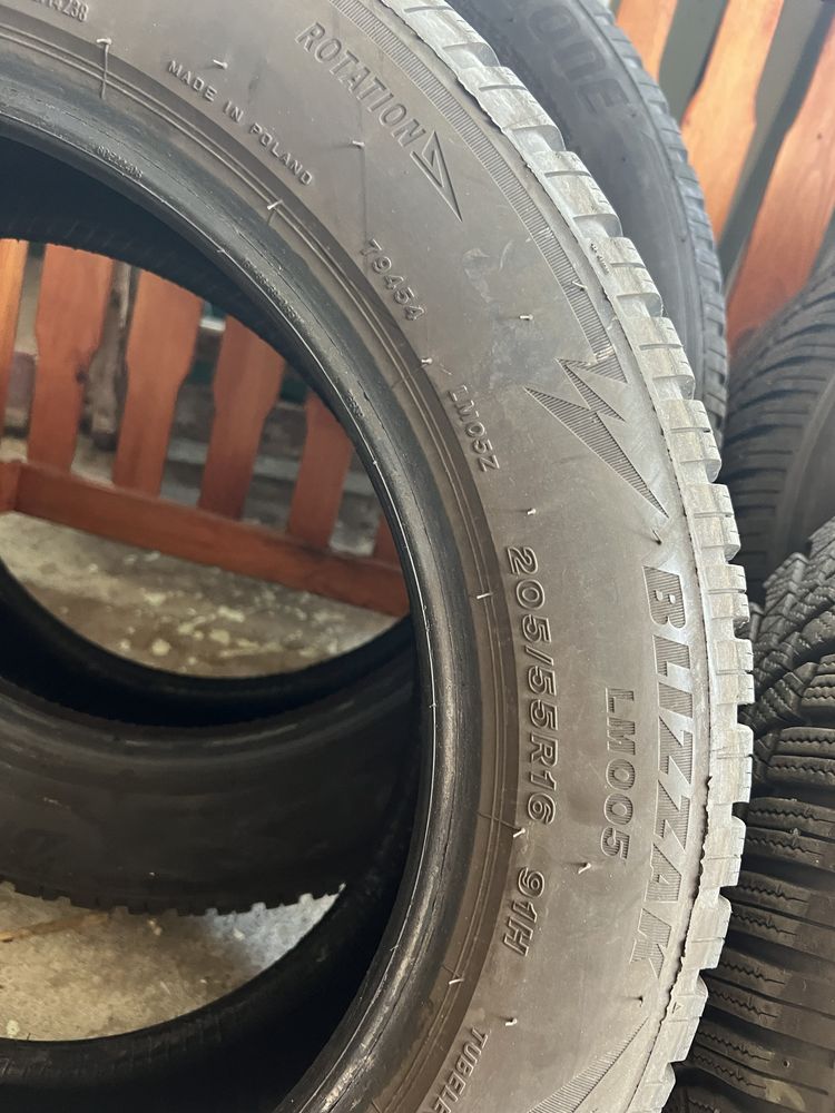 Opony zimowe Bridgestone 205/55 R16