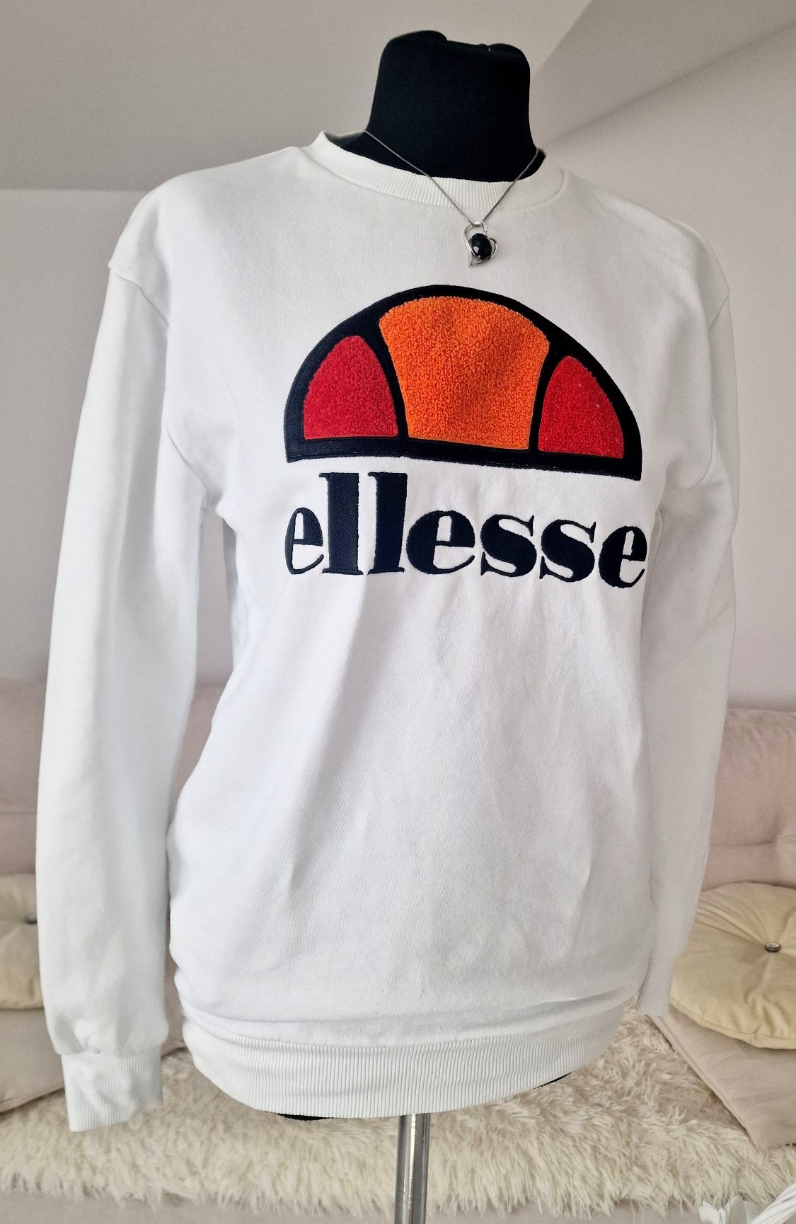Bluza biala"Ellesse".