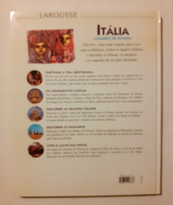 Livro Itália Lugares de Sonho - Larousse 

Como Novo.