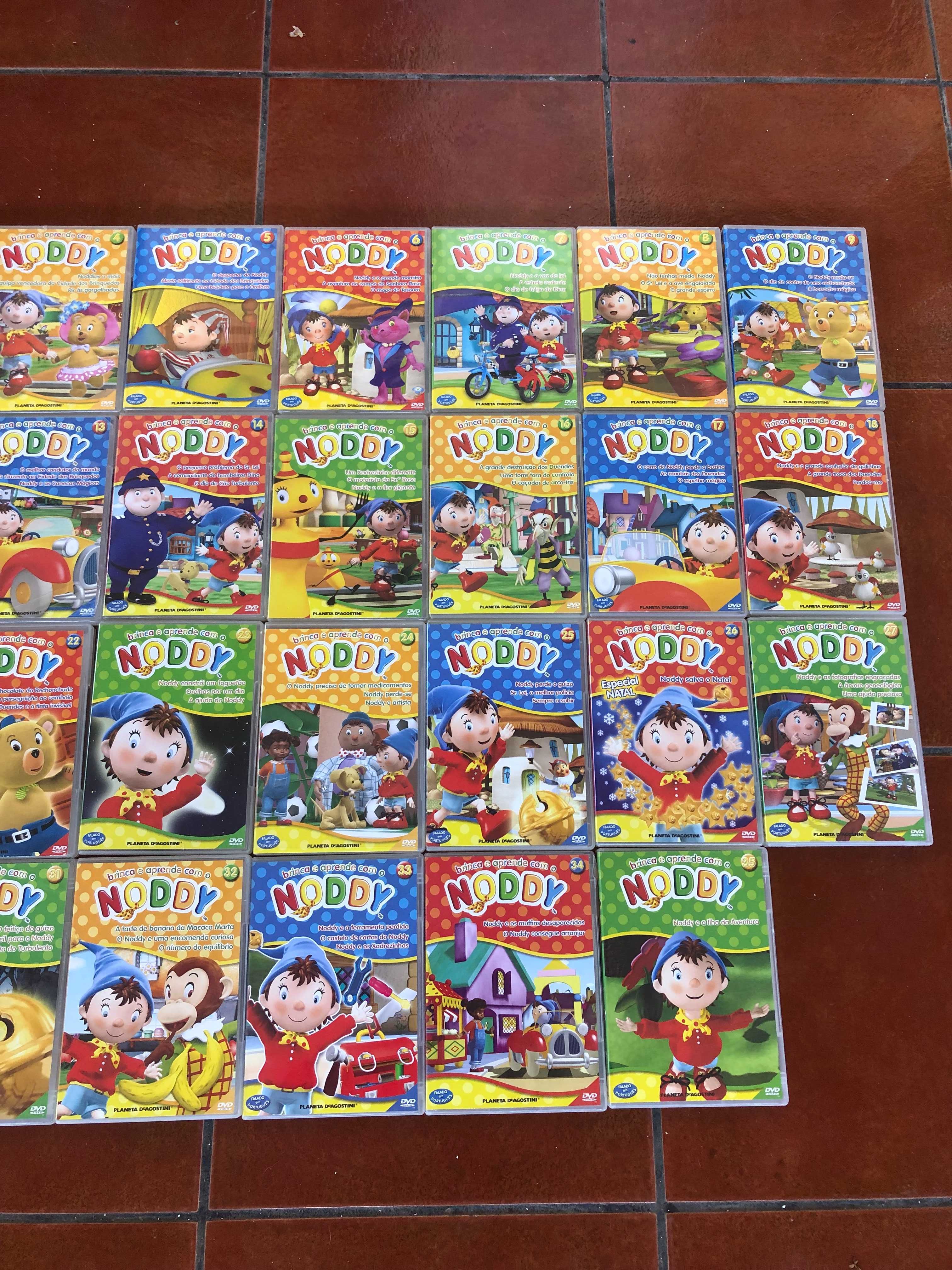 Coleção de 35 CDs do Noddy