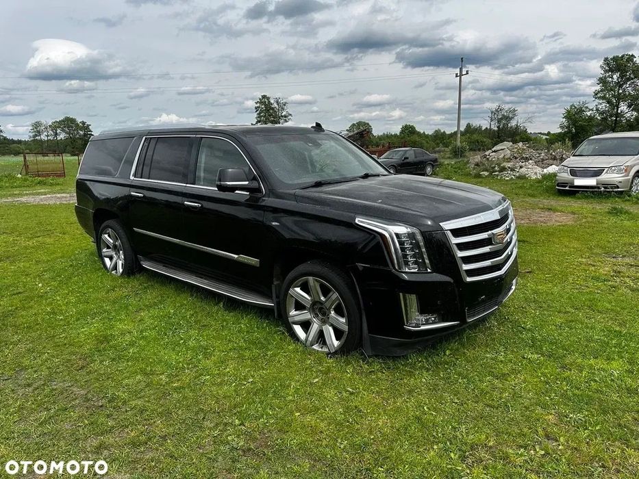 Cadillac Escalade 6.2 V8/ 426 KM/ ESV-LONG/ 4X4/ PREMIUM/ 7 Osobowy/ Serwis ASO/ WARTY !