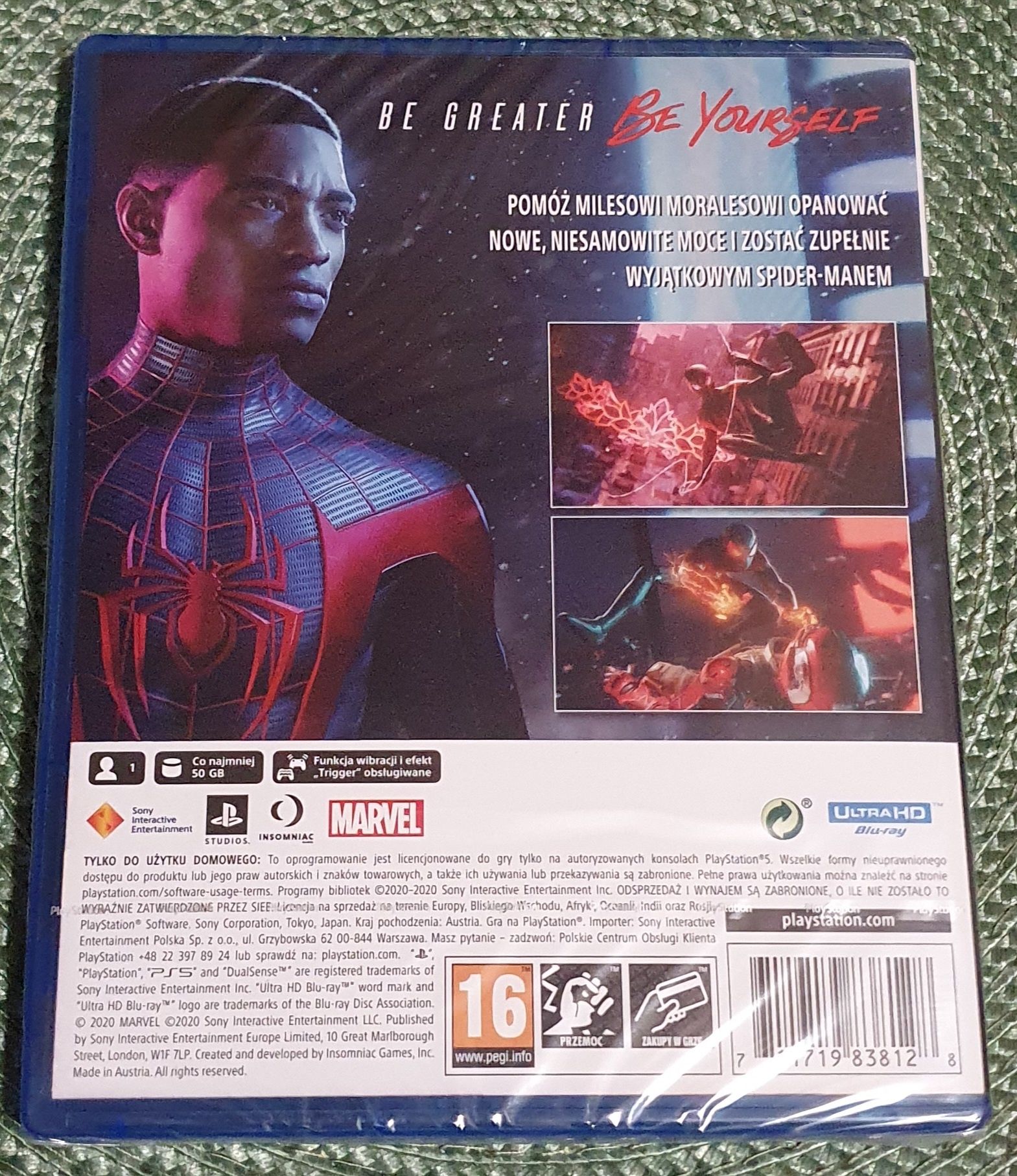 Gry na ps5: Spider Man Miles Morales PS5 NOWA