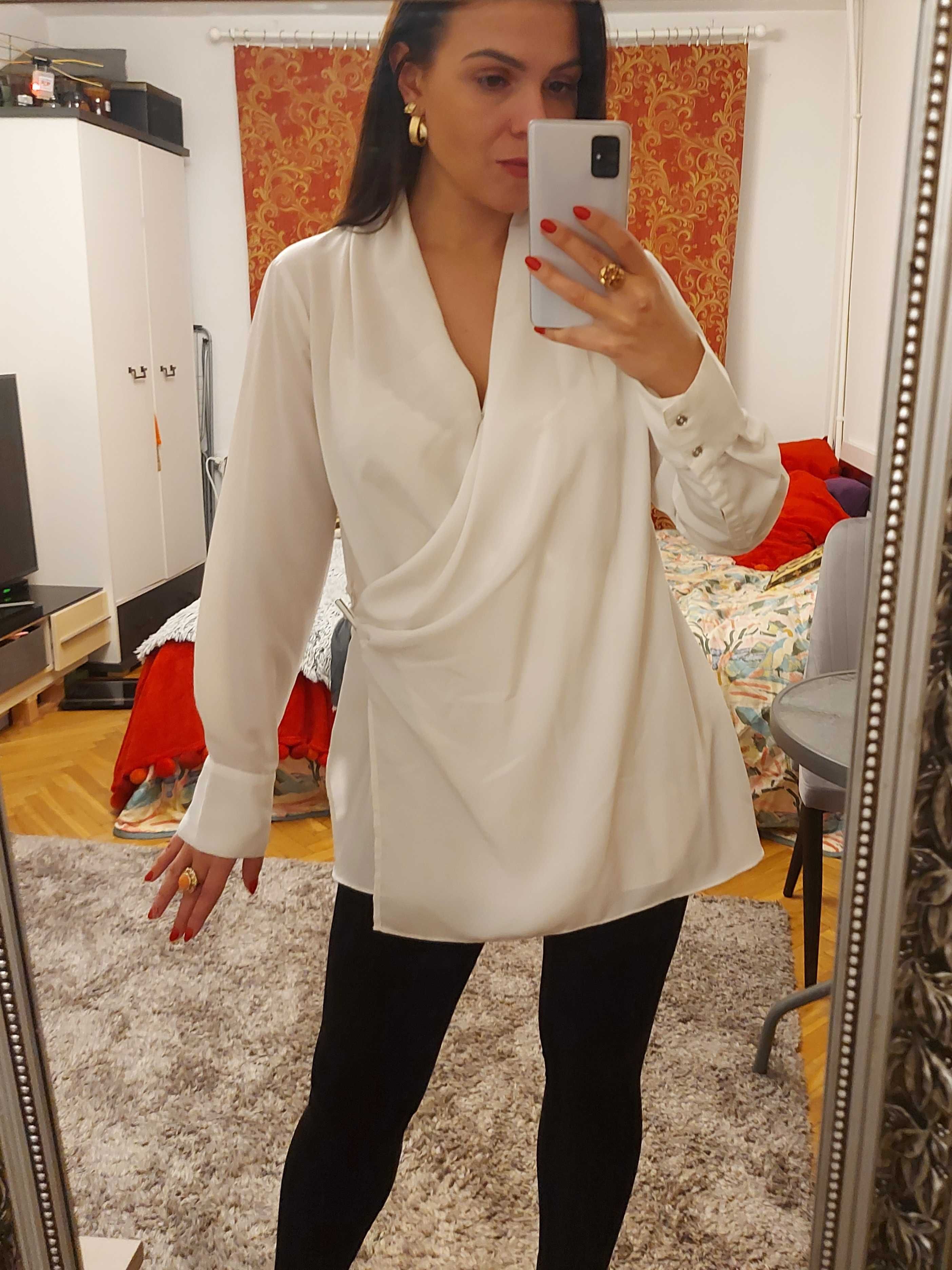 Bluzka koszula biała Calvin Klein rozm. M, L