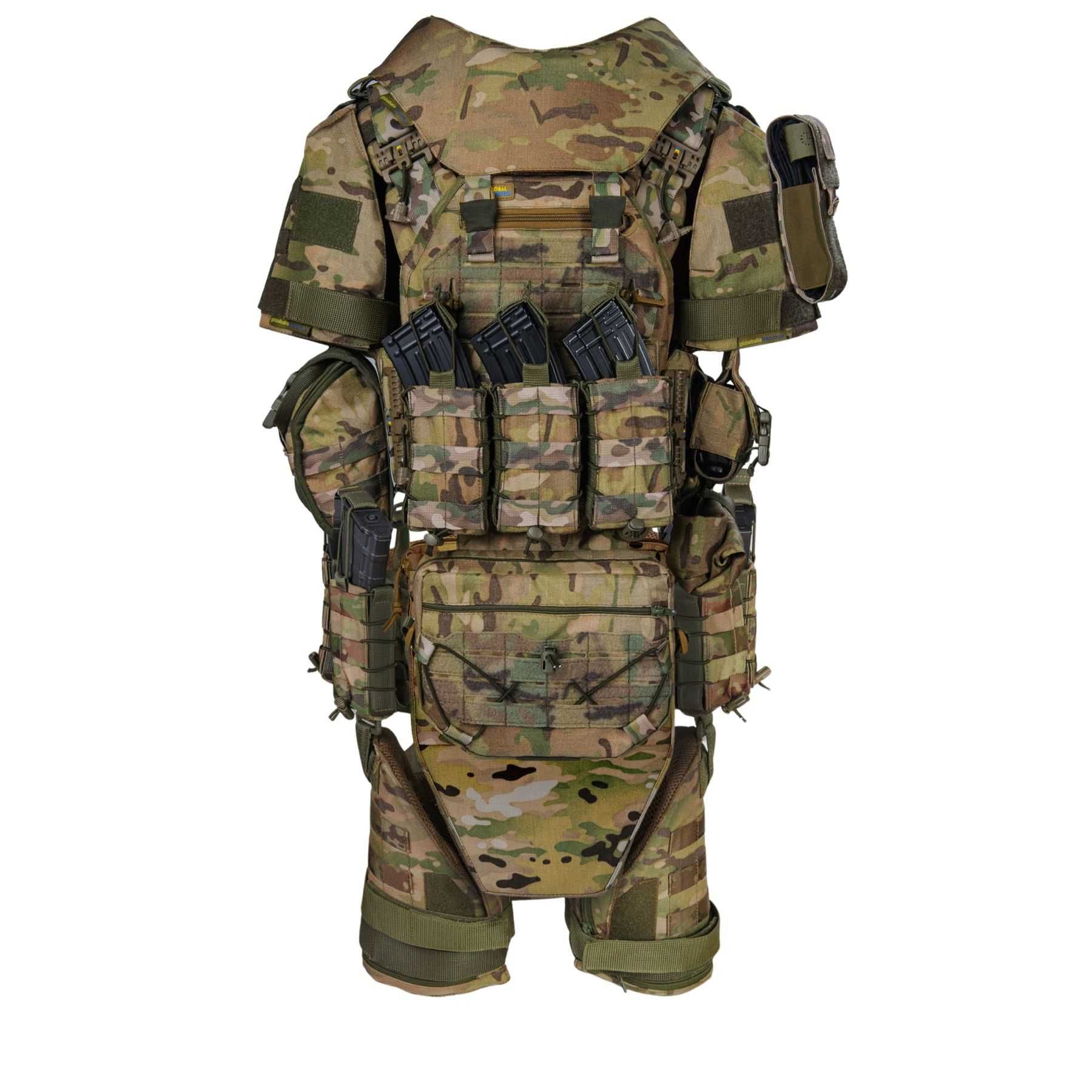 Комплект бронезахисту макс. Warmor Gen. 3 Terminator. 6кл+1кл ДСТУ.