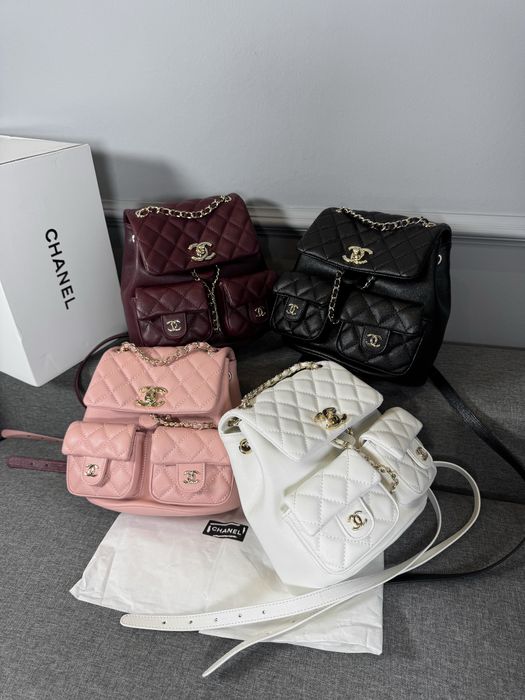 Рюкзак Chanel Mini Backpack Quilted Caviar Leather