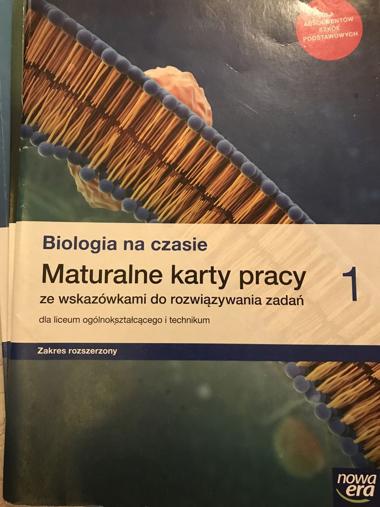 Biologia na czasie, maturalne karty pracy