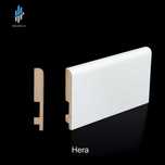 Listwa przypodłogowa MDF malowana Ral 9003 biała model Hera 8cm
