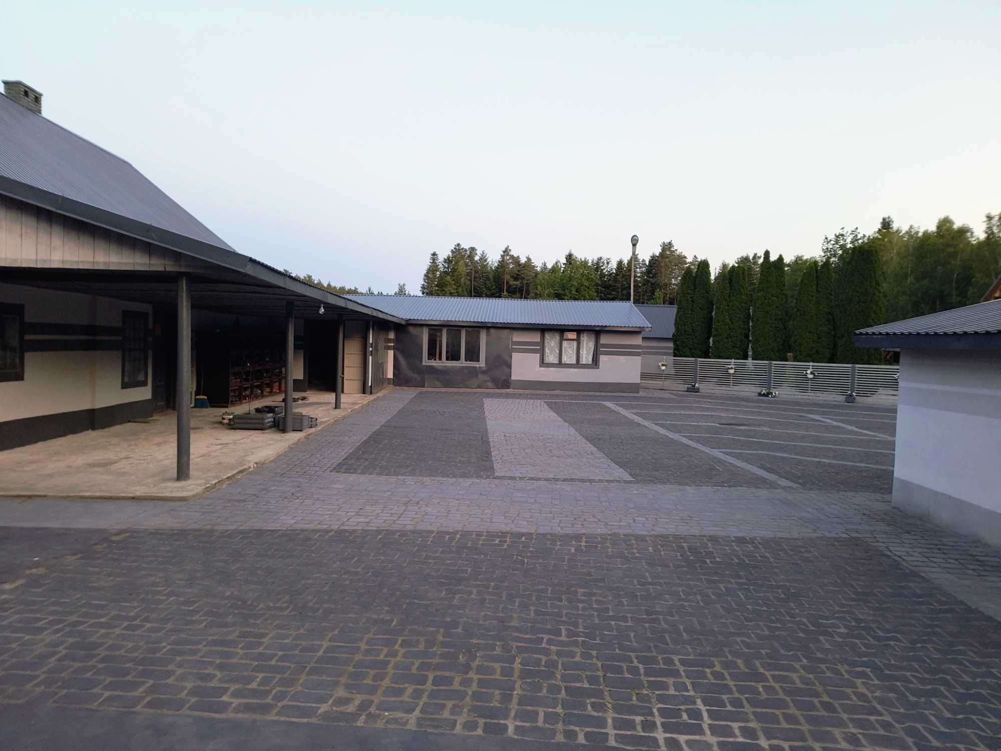 Siedlisko gospodarstwo dom  inwestycyjna pole las staw 6.4 ha  działka