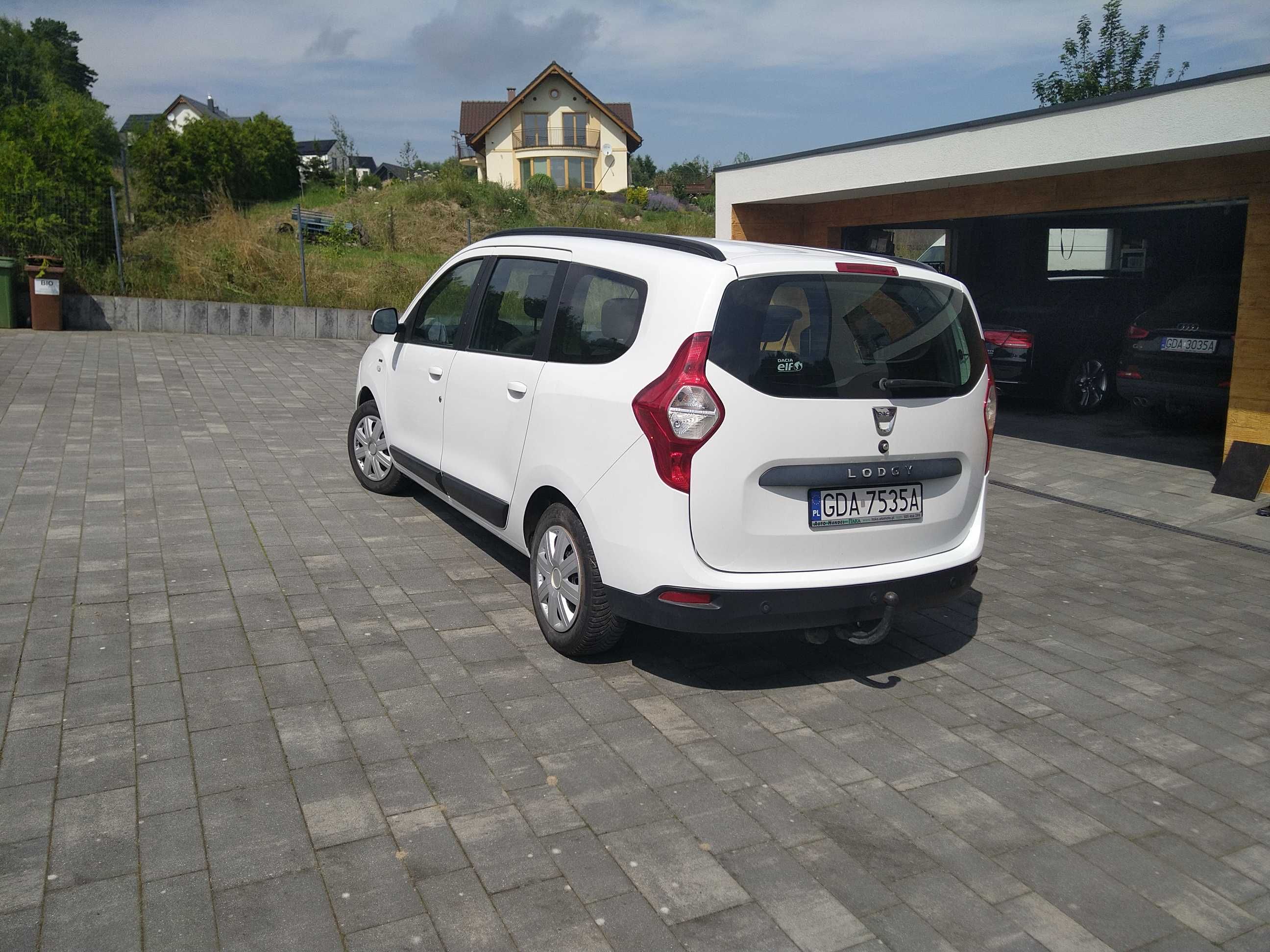 Dacia Lodgy 2014 mały przebieg, bezwypadkowy