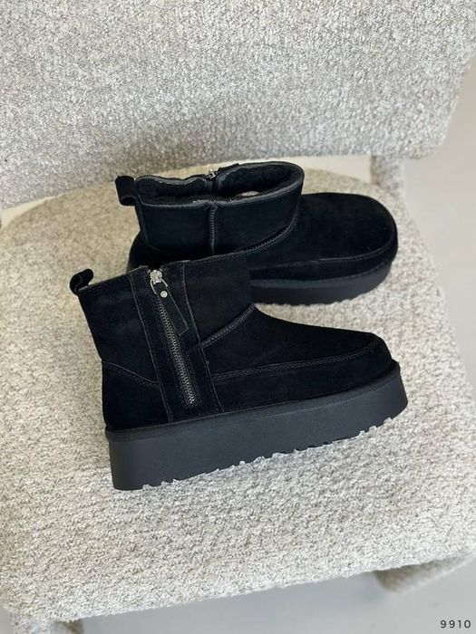 Уги на платформі уги на високій підошві натуральні  2 кольори