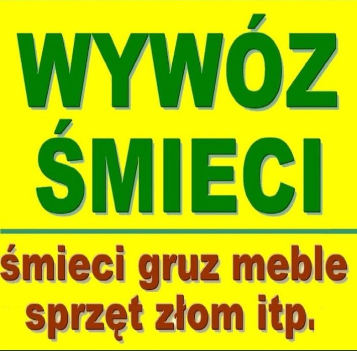 Opróżnianie domów, mieszkań, piwnic, garaży | wywóz mebli, gruzu.