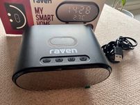 Raven zegar cyfrowy z budzikiem
