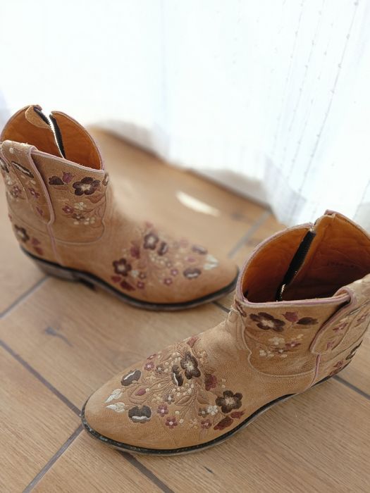 Чоботи Old Gringo 39р, шкіра