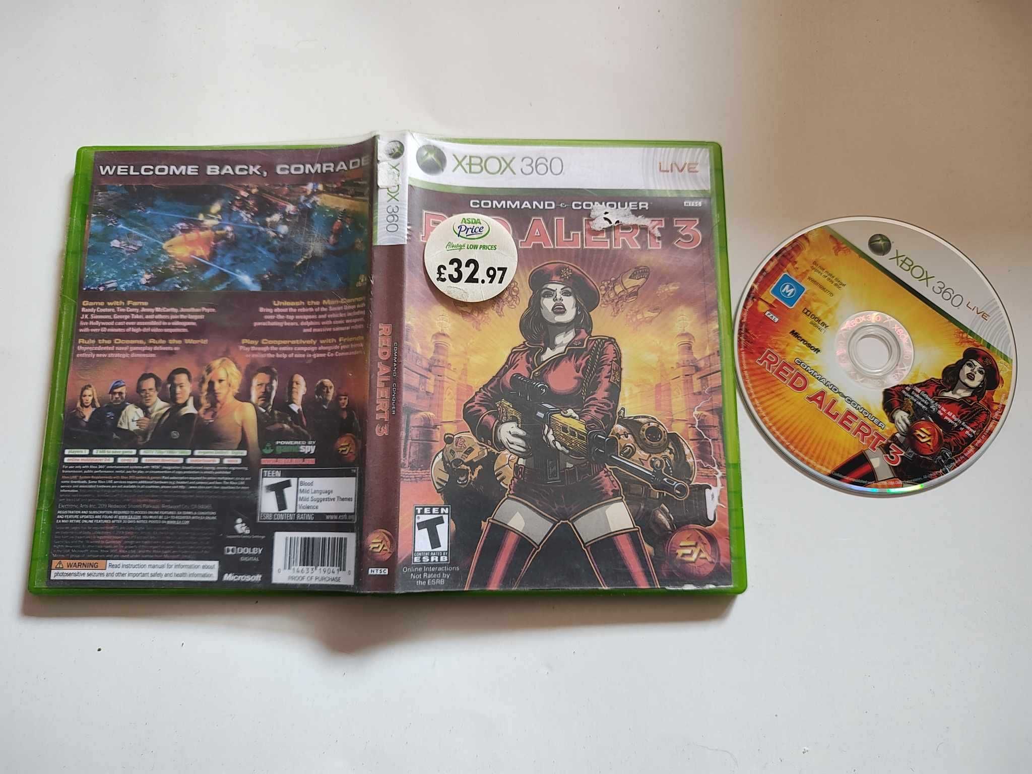 Xbox 360 gra Red Alert 3