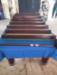 Bilhar de snooker USADO perna redonda.
