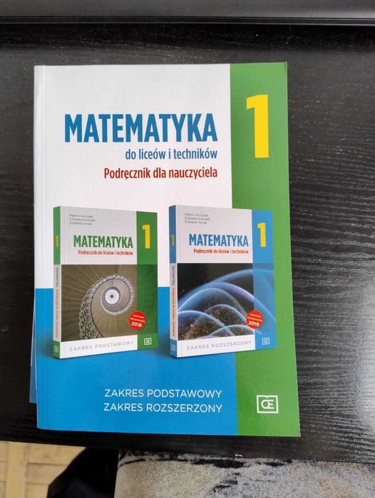 Matematyka. Podręcznik nauczyciela. Klasa 1. Podstawa i rozszerzenie
