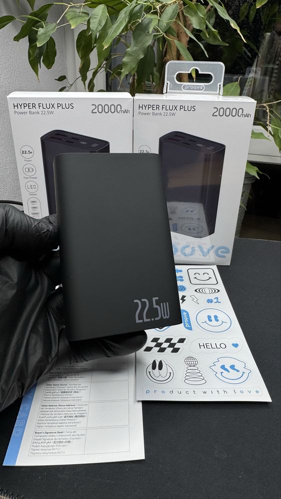 Якісна батарея з гарантією 12 міс. Proove Flux Plus 20000 mAh 22.5 w