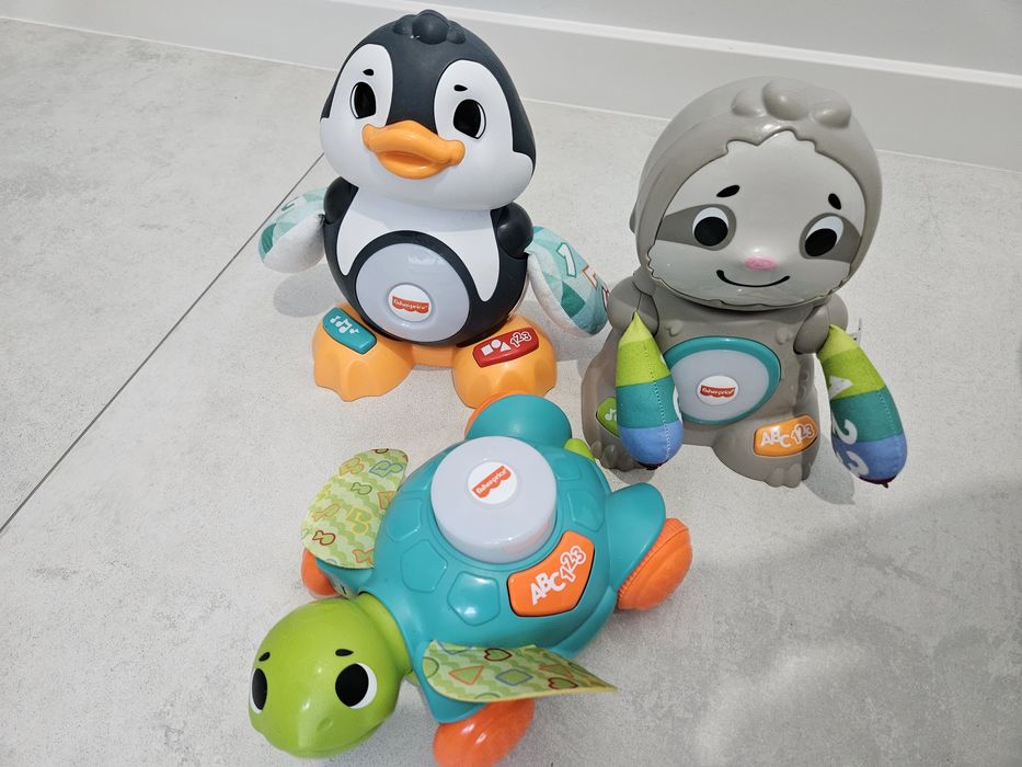 Zestaw interaktywnych zabawek Fisher-Price z linii Linkimals 9m+