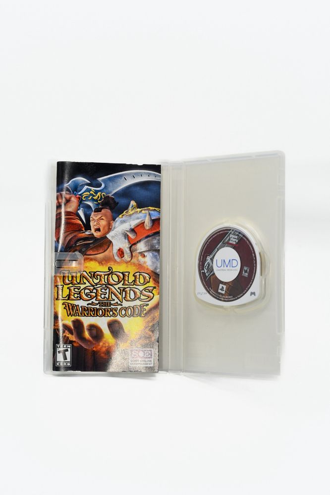 Playstation Portable PSP Гра Untold legends warriors code