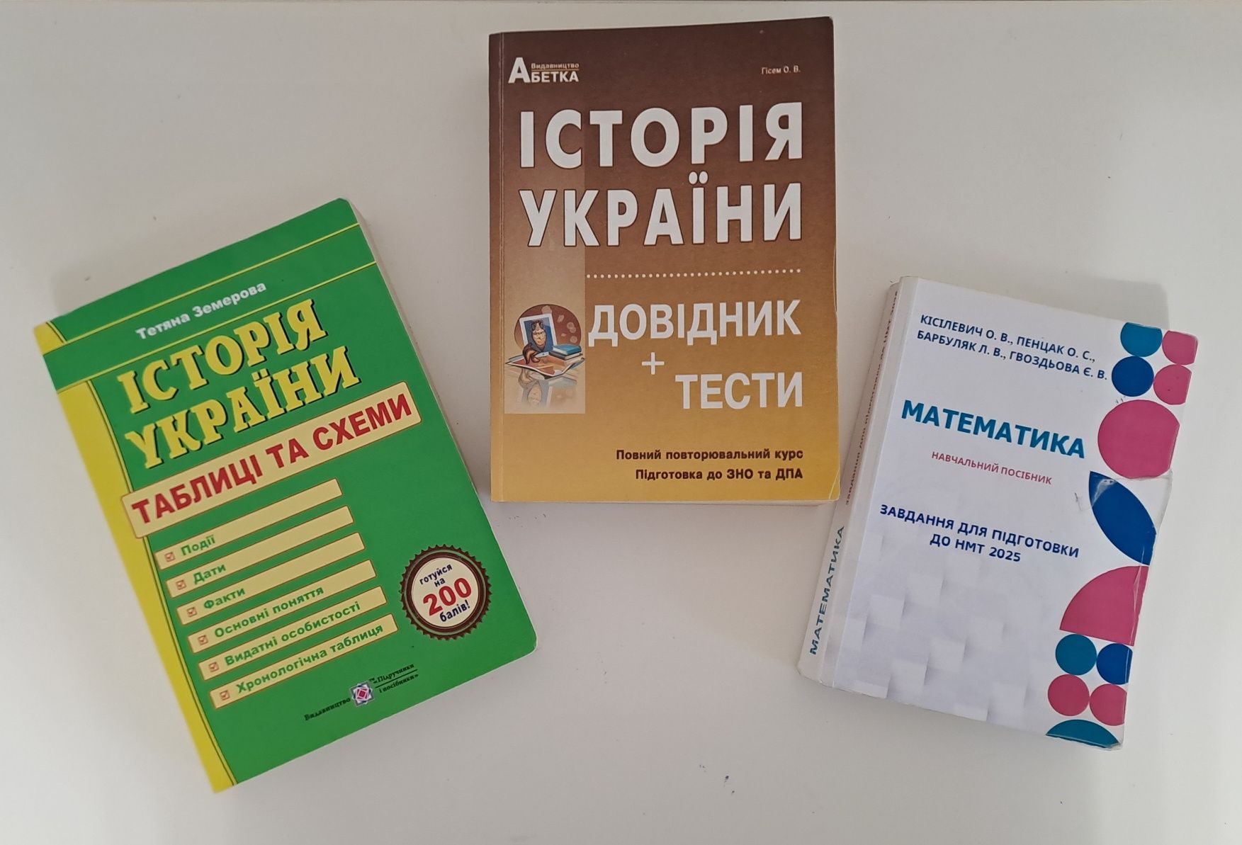 Математика. Навчальний посібник. Завдання для підговки до НМТ 2025.
