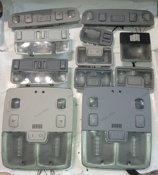 Lampka podsufitki Audi A3 8L,A4 B5. Szara,grafit.Oryginał.Wysyłka olx