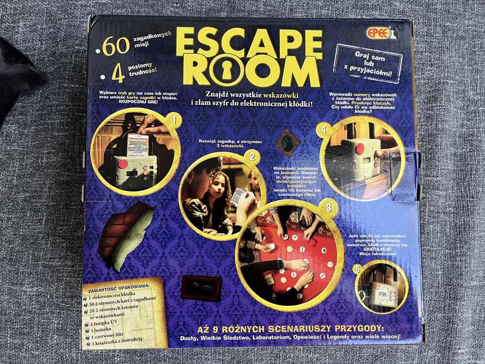 Gra planszowa Escape Room