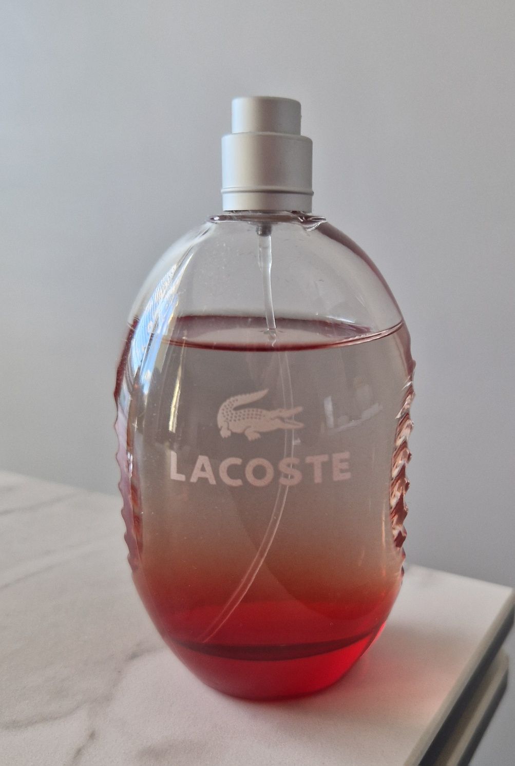 Lacoste red 125ml unikat