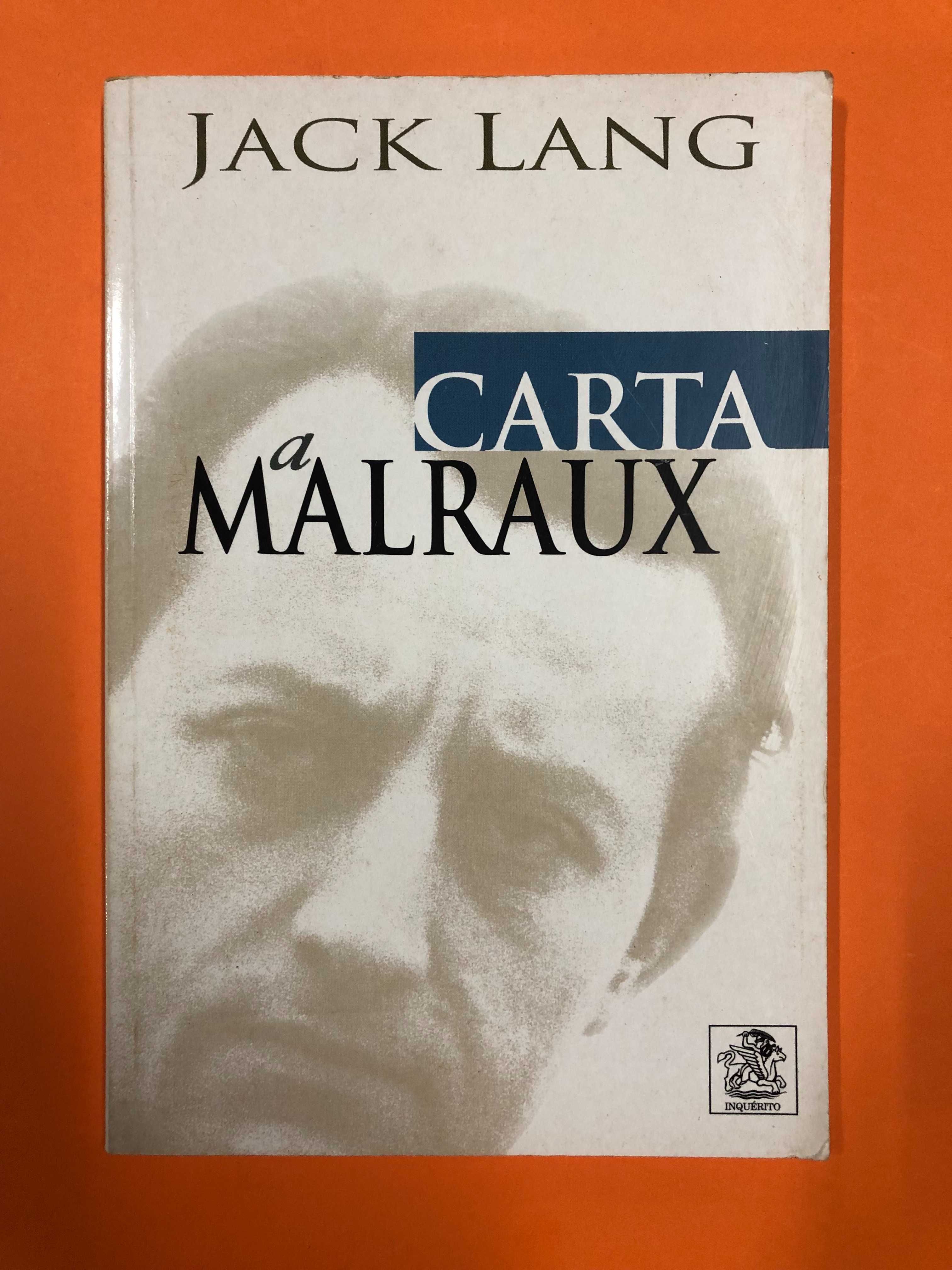 Carta a Malraux - Jack Lang