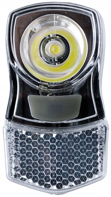 2K XC-210 lampka przednia baterie 2xAAA na widelec 1W 15LUX LED
