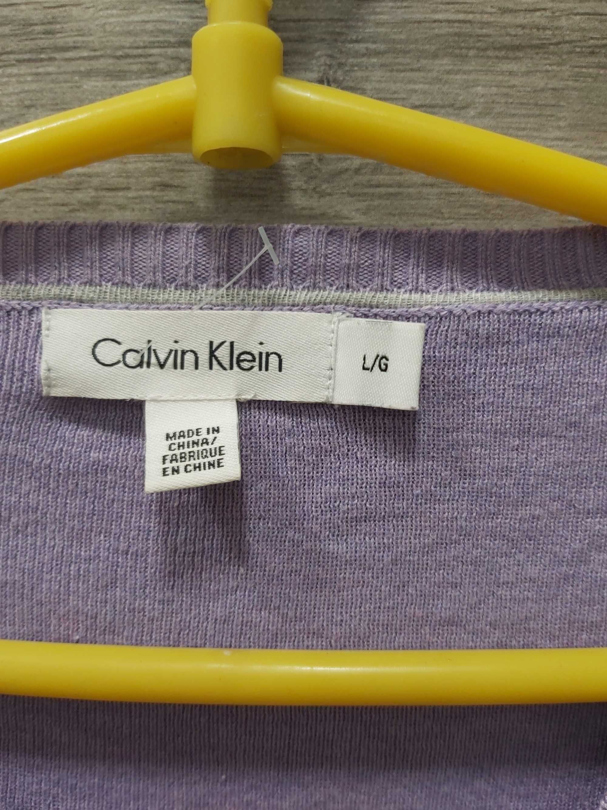 Calvin Klein swietny sweterek - l
